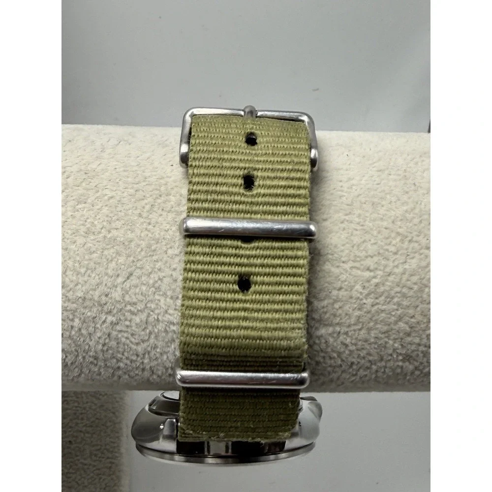 Seiko Green Dial 4R36-08L0 Automatic Mens Working Watch 40MM 9